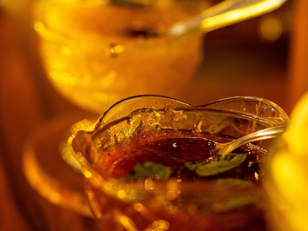 뷔페 아침 식사