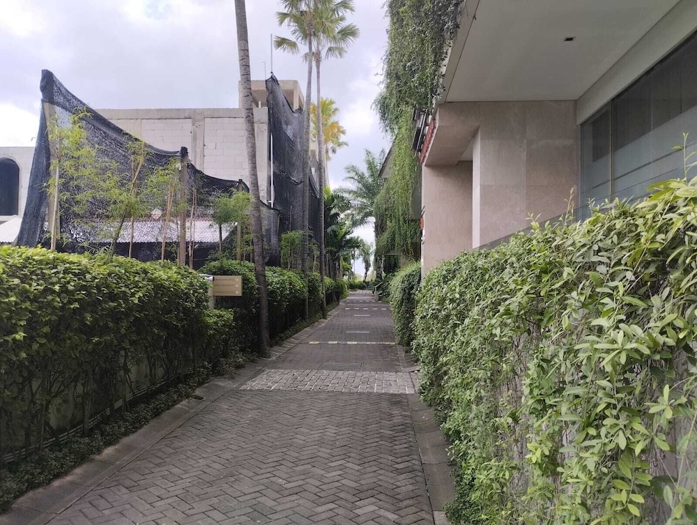 숙박 시설 입구