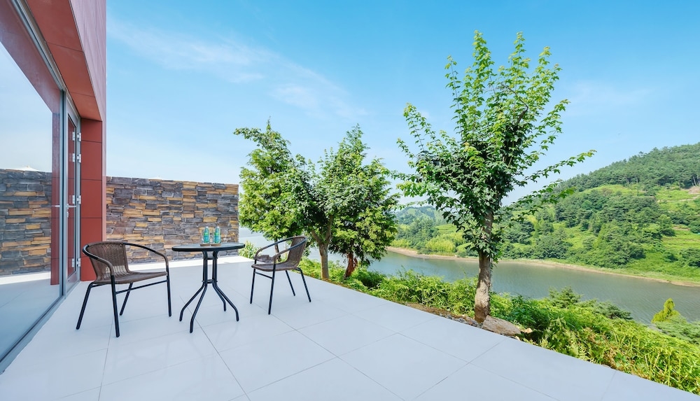 객실에서 보이는 전망