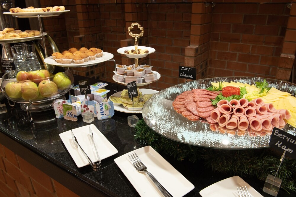 뷔페 아침 식사