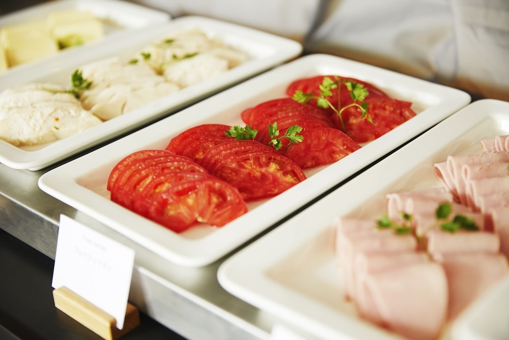 뷔페 아침 식사