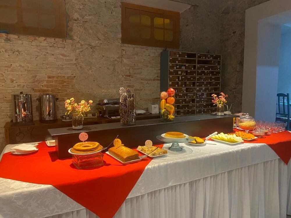 뷔페 아침 식사