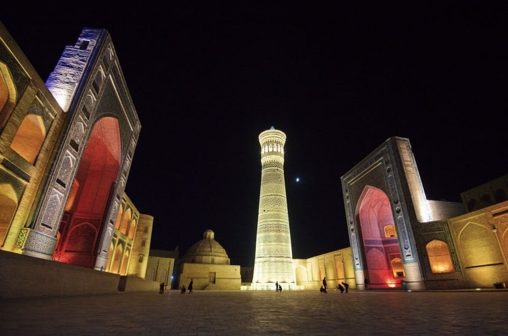 숙박 시설에서 보는 주변 전망