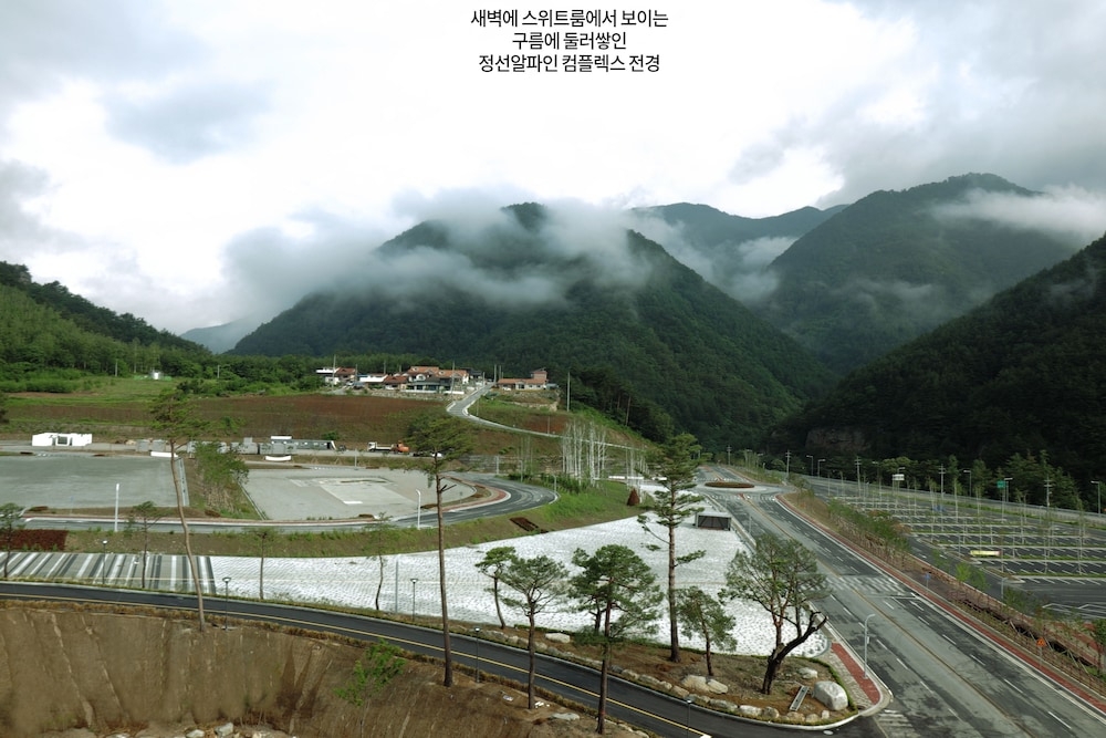 객실에서 보이는 전망