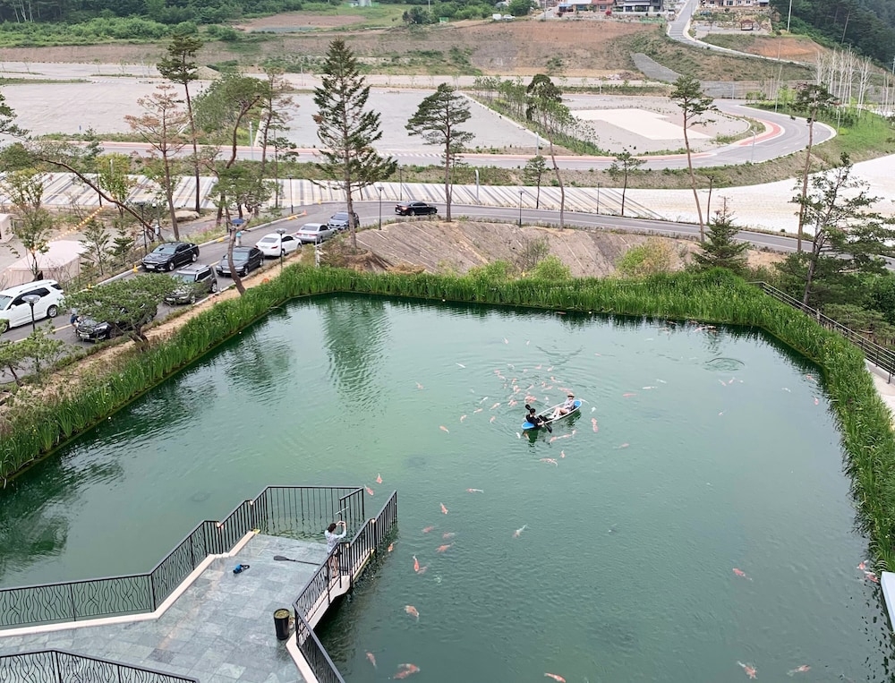 객실에서 보이는 전망