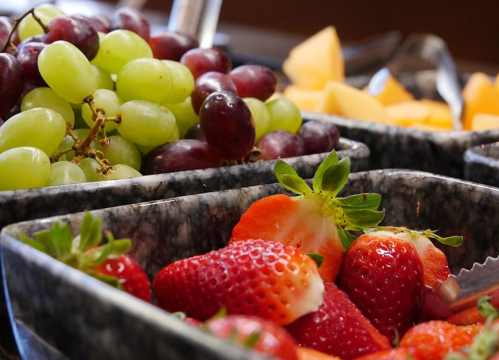 뷔페 아침 식사