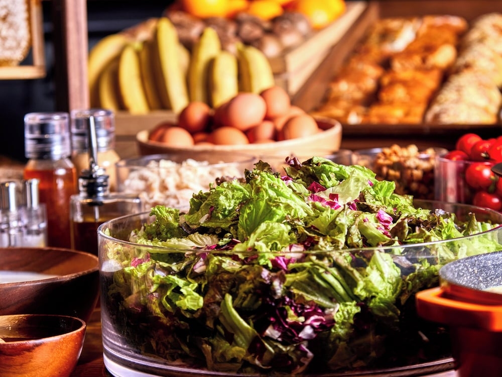 뷔페 아침 식사