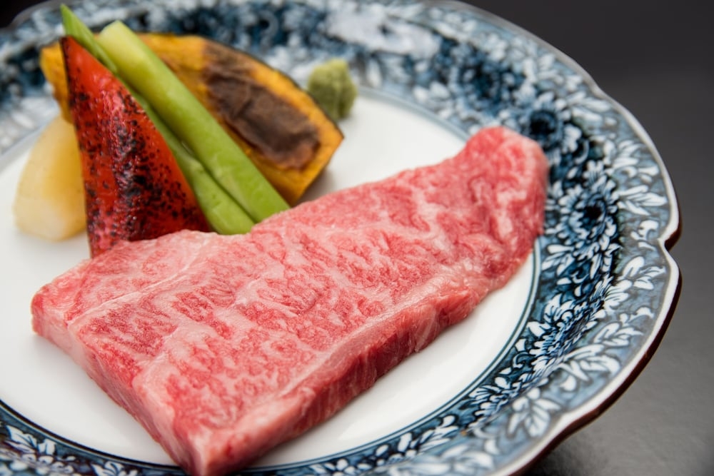 료칸 내 식사 공간