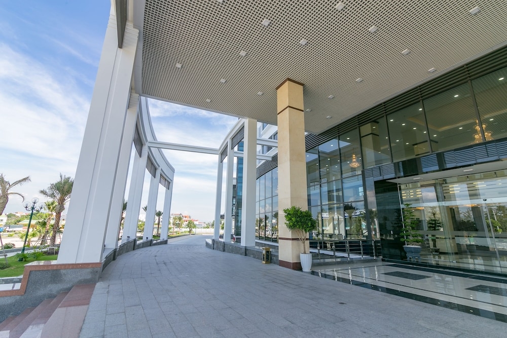 숙박 시설 입구