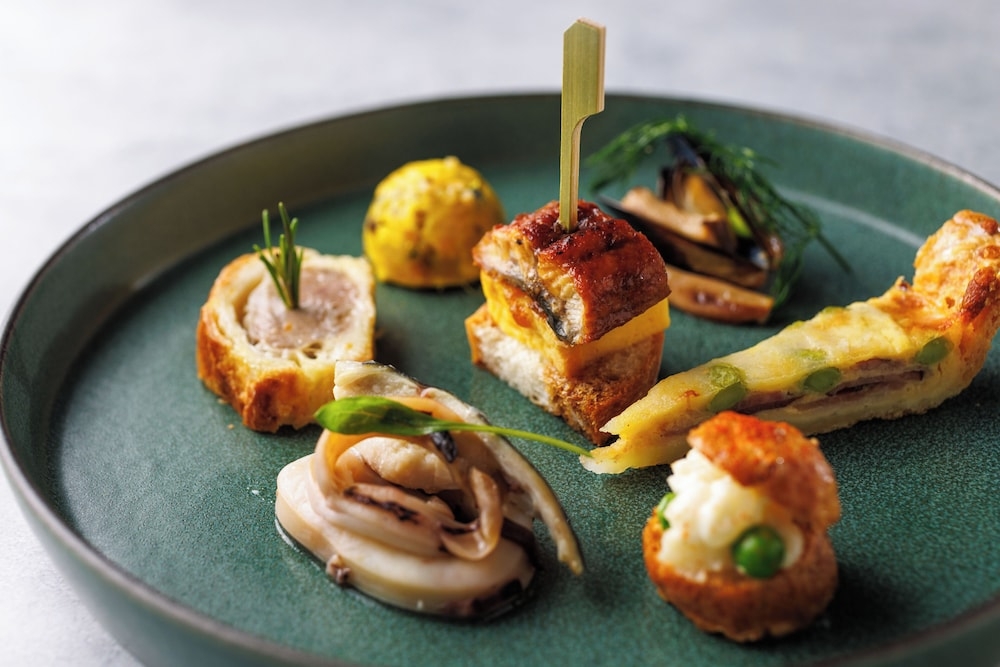 뷔페 아침 식사