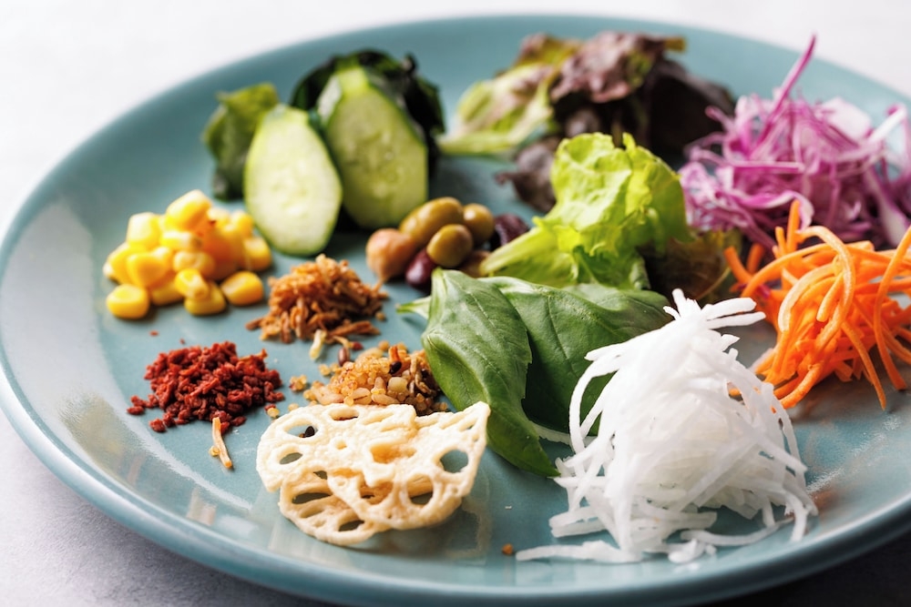 뷔페 아침 식사