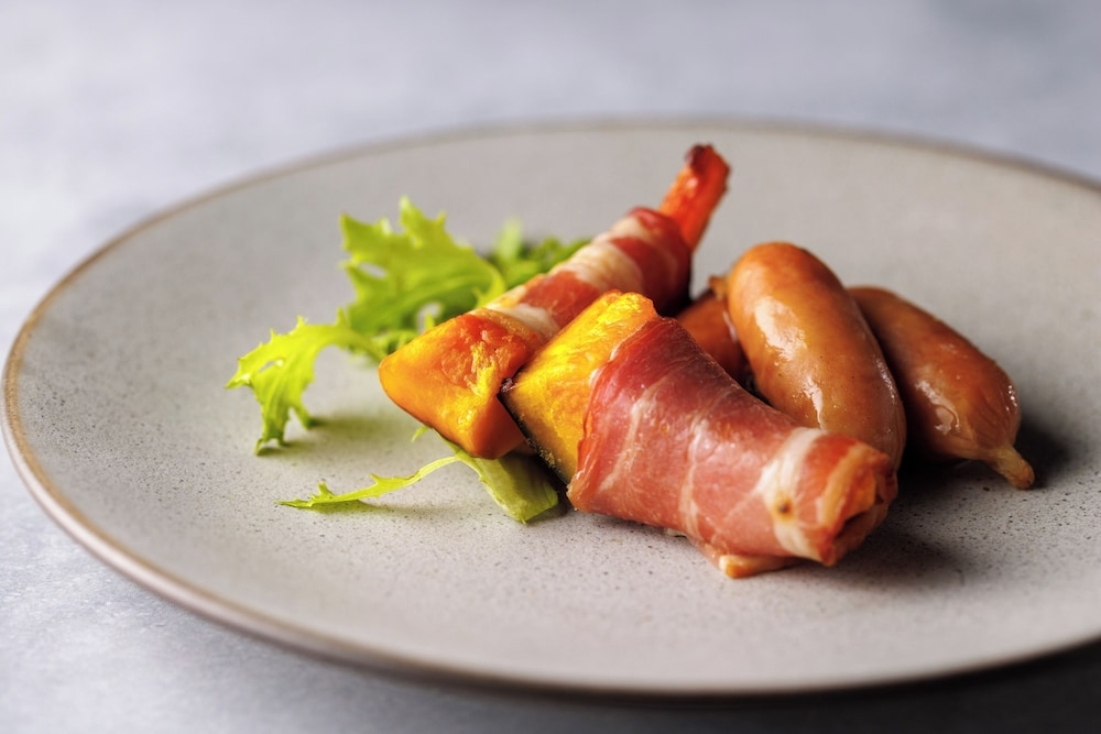 뷔페 아침 식사