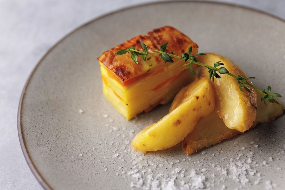 뷔페 아침 식사