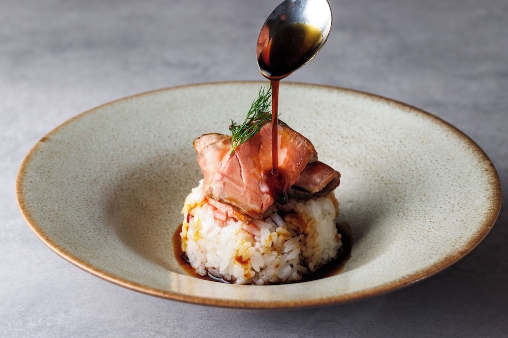 뷔페 아침 식사