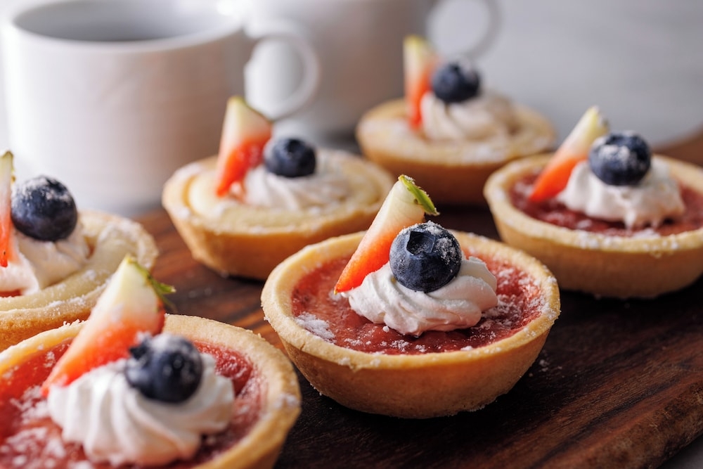 뷔페 아침 식사