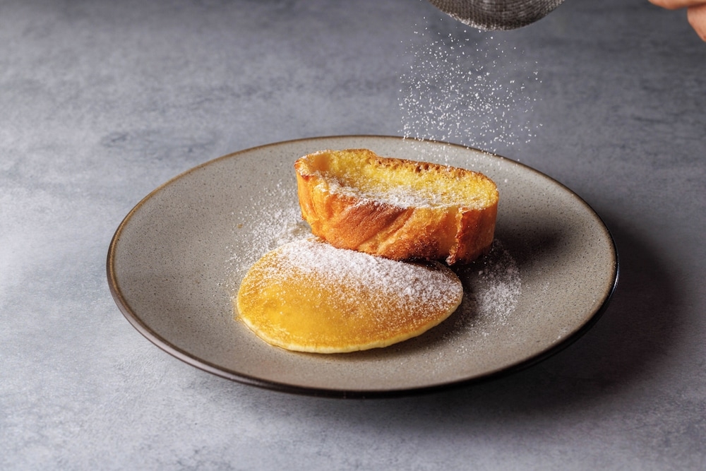 뷔페 아침 식사