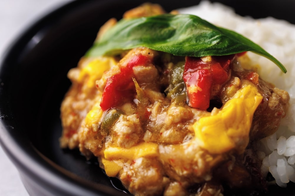 뷔페 아침 식사