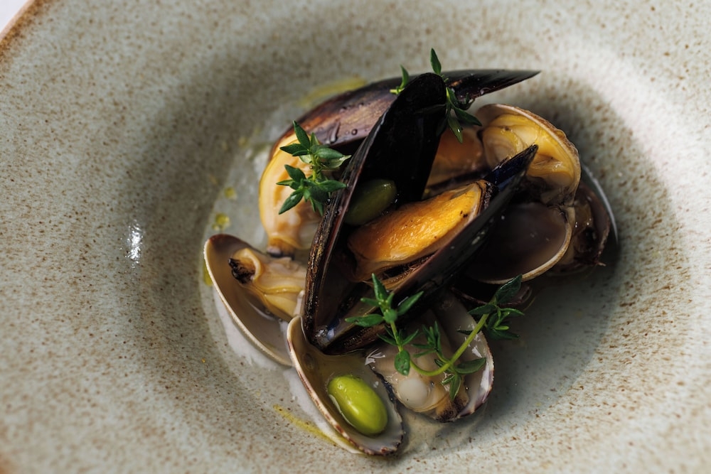 뷔페 아침 식사