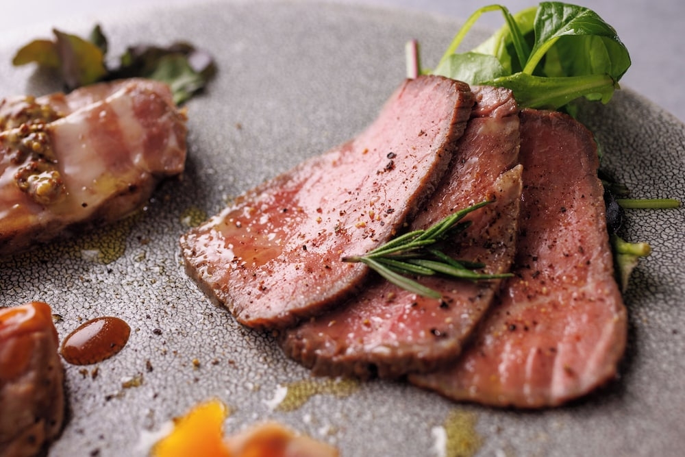 뷔페 아침 식사