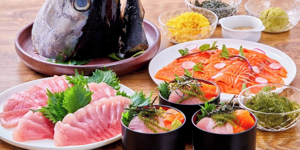 뷔페 아침 식사