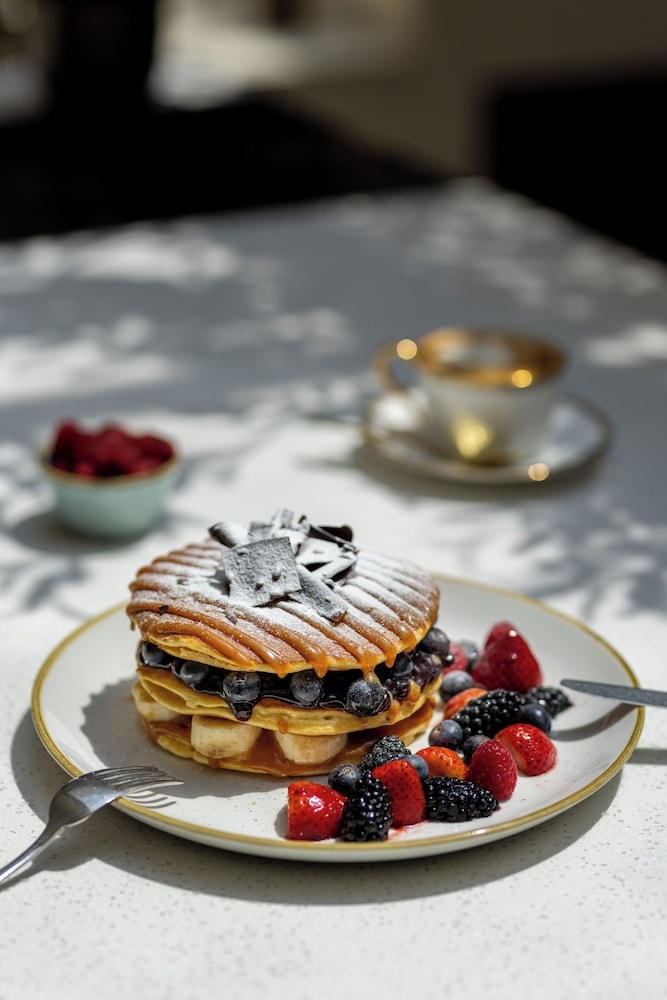 뷔페 아침 식사