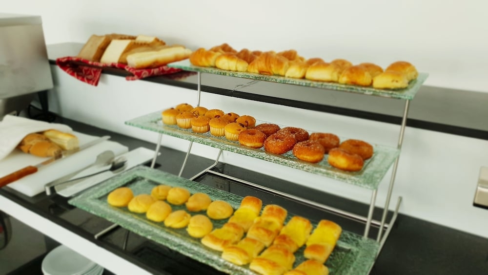 뷔페 아침 식사