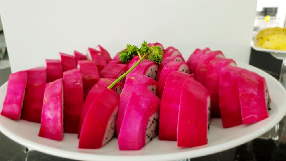 뷔페 아침 식사