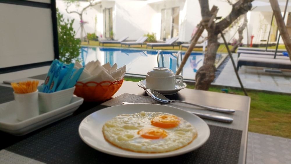 뷔페 아침 식사