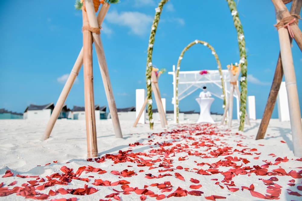 야외 결혼식 공간