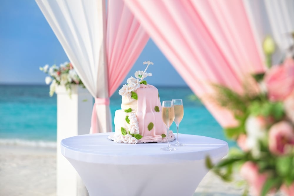 야외 결혼식 공간