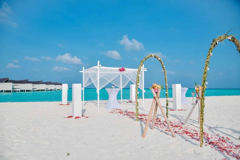 야외 결혼식 공간