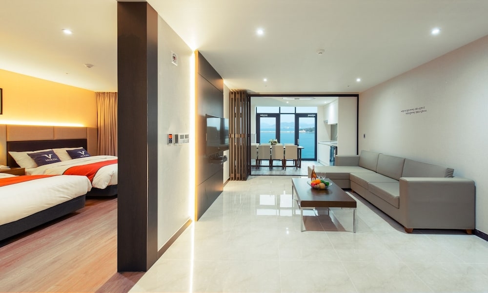 객실에서 보이는 전망