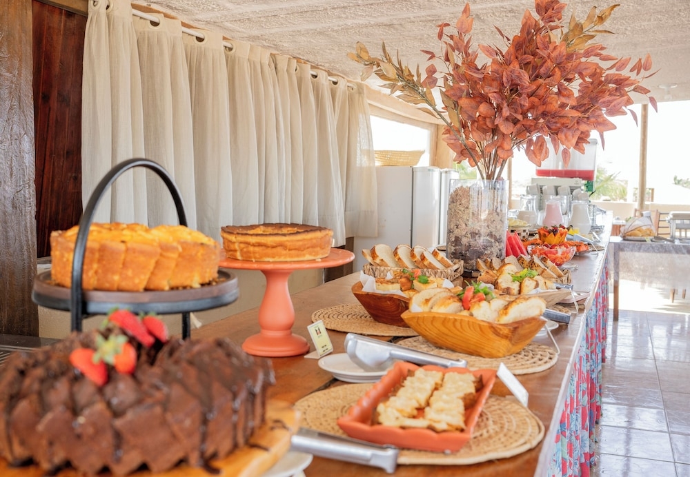 뷔페 아침 식사