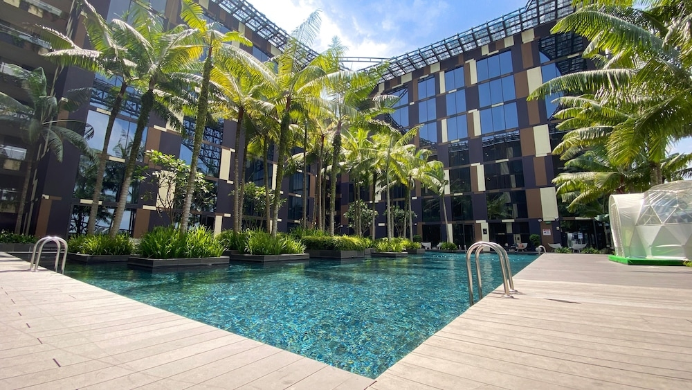 객실에서 보이는 전망