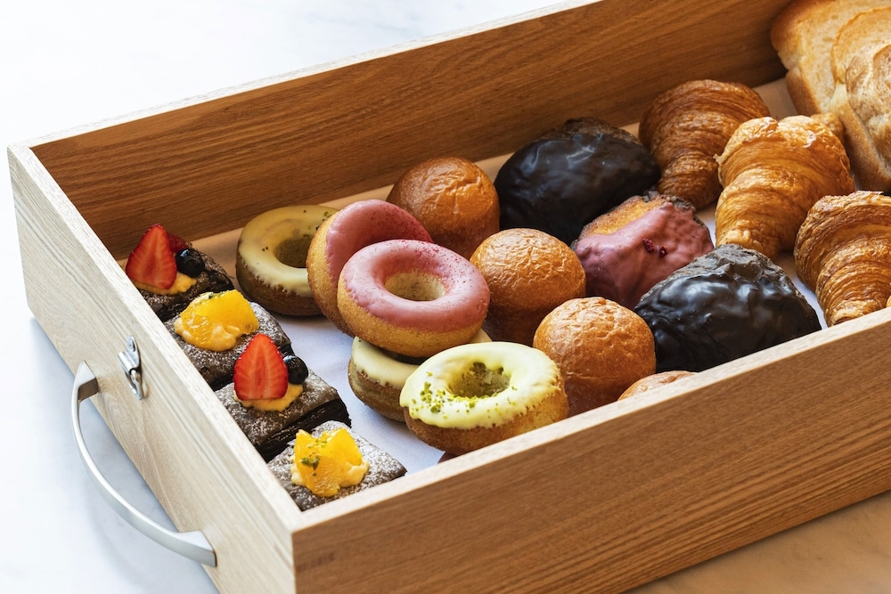 뷔페 아침 식사