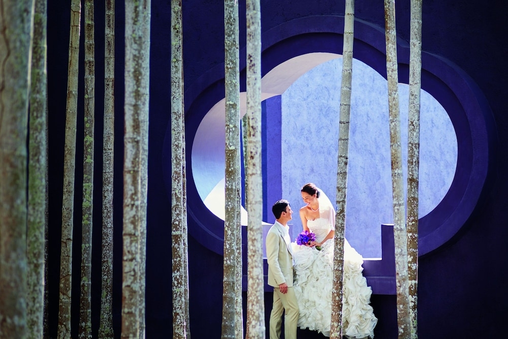 야외 결혼식 공간