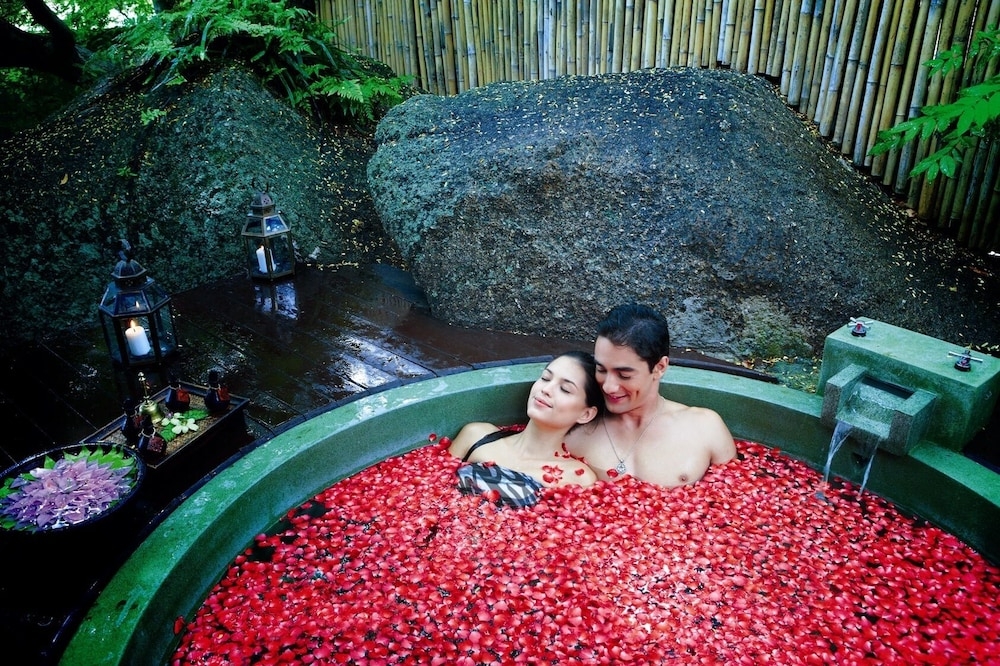 야외 스파 욕조