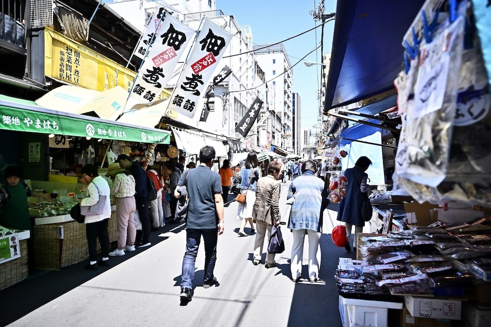 숙박 시설에서 보는 시내 전망