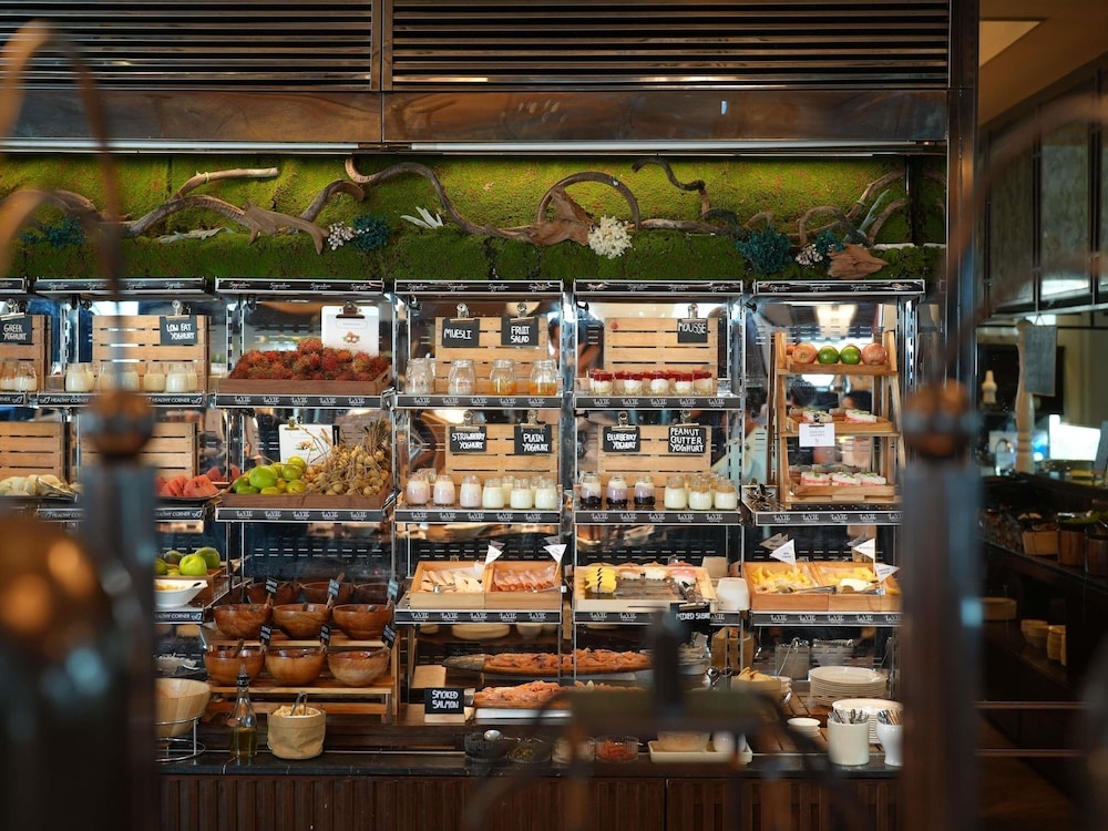 뷔페 아침 식사