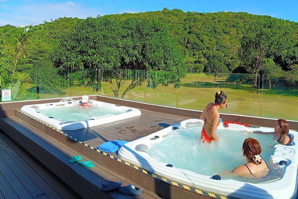 야외 스파 욕조