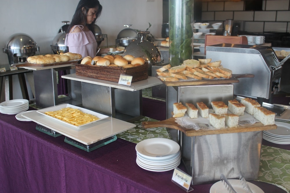 뷔페 아침 식사