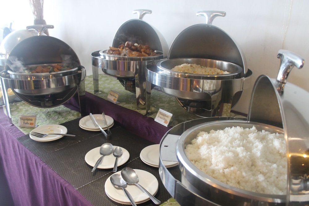 뷔페 아침 식사