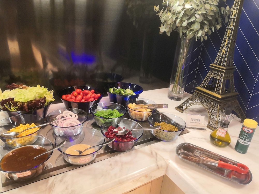 뷔페 아침 식사