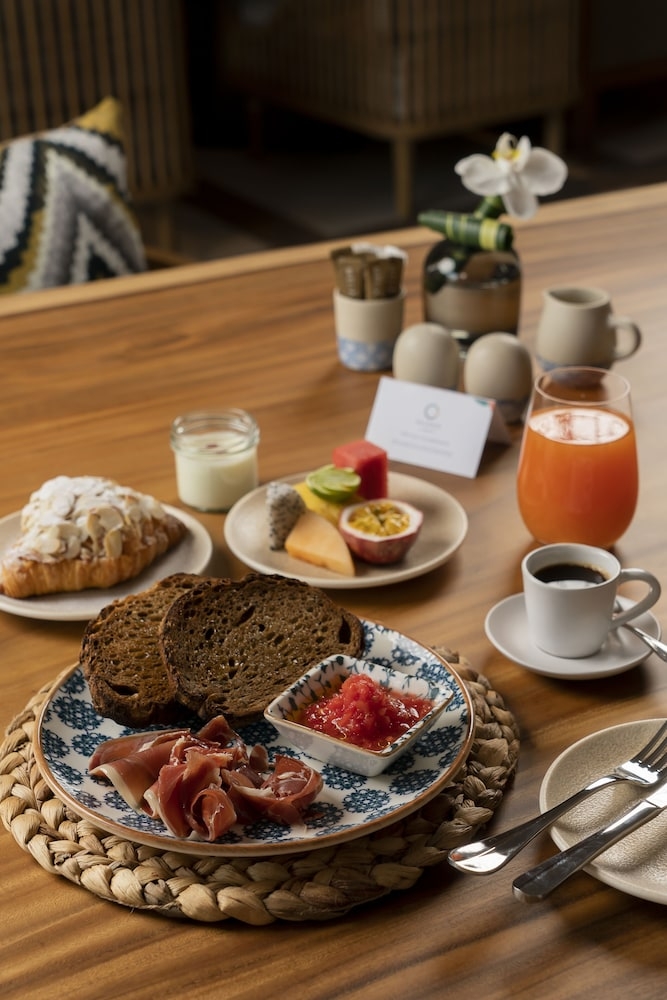 뷔페 아침 식사