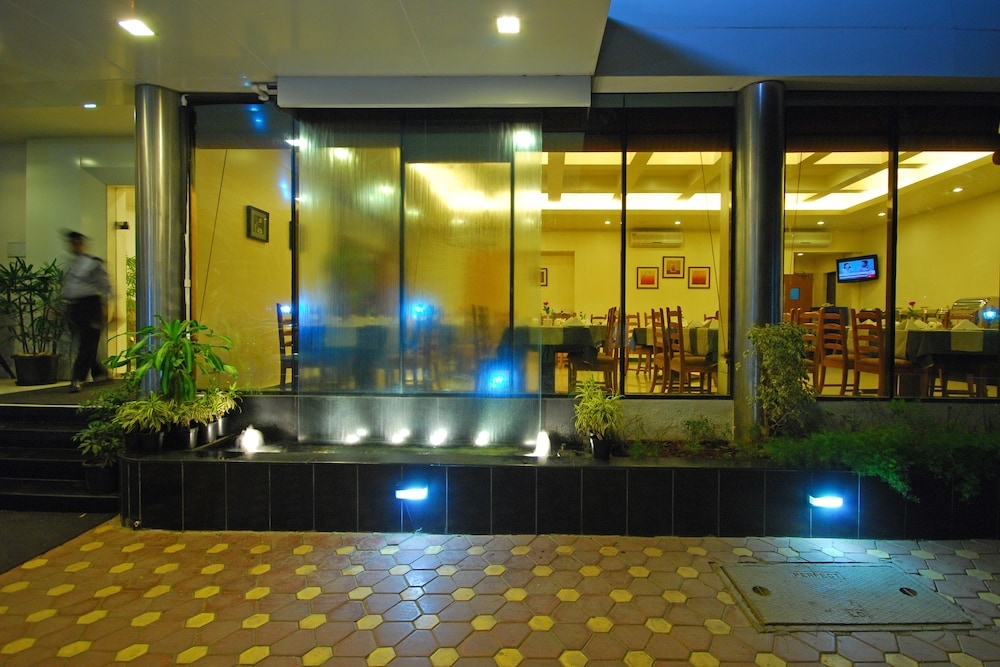 숙박 시설 입구