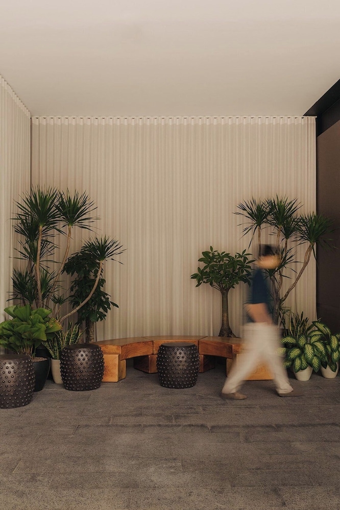 숙박 시설 입구