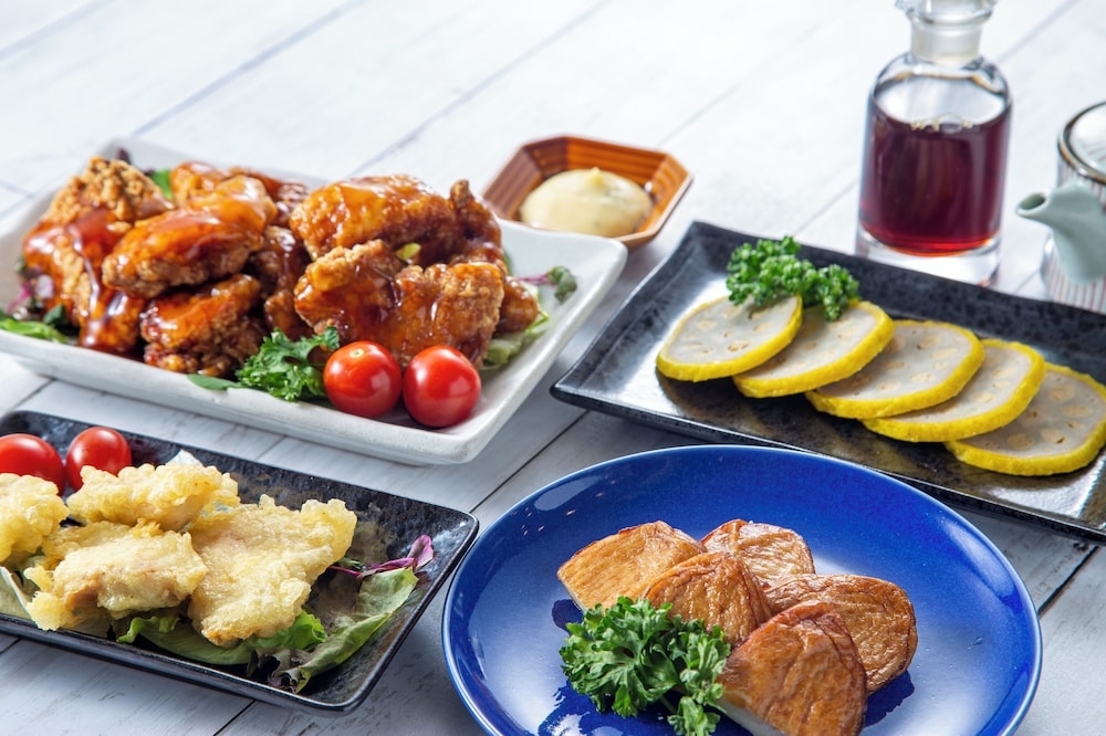 뷔페 아침 식사