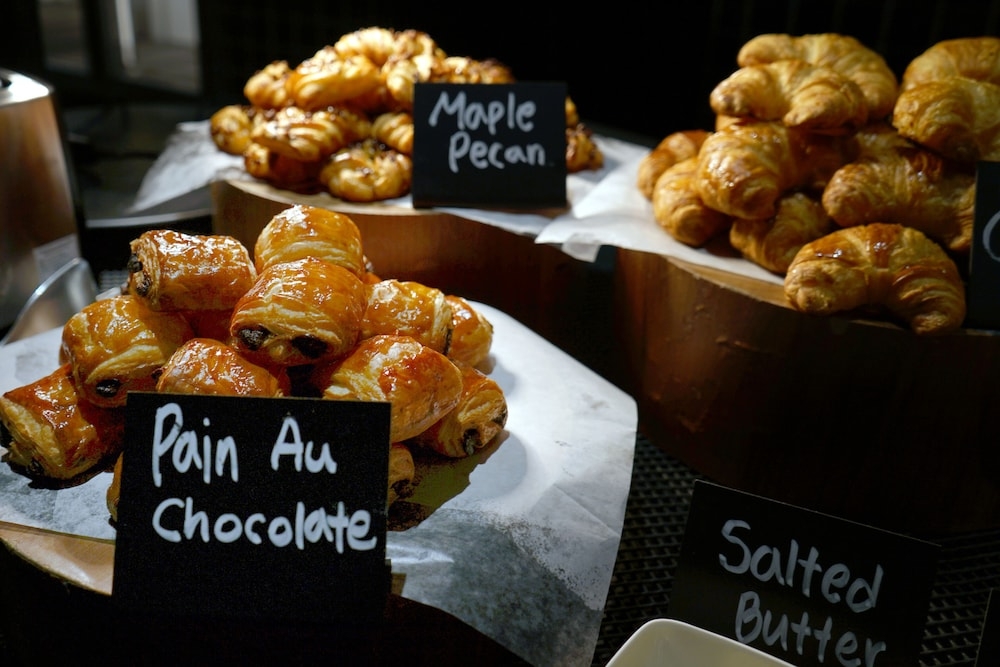 뷔페 아침 식사