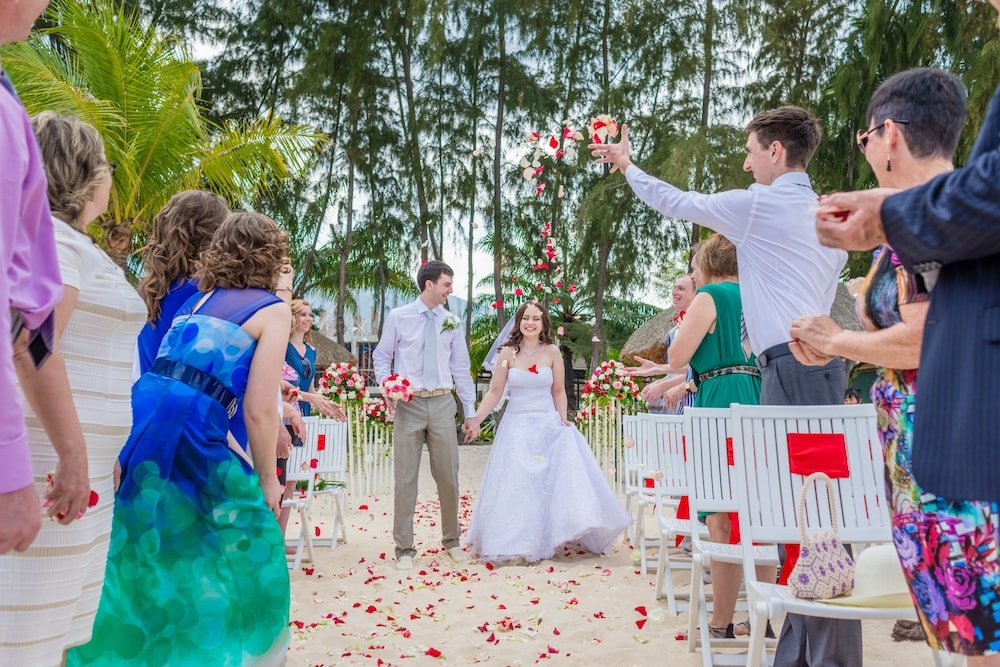 야외 결혼식 공간