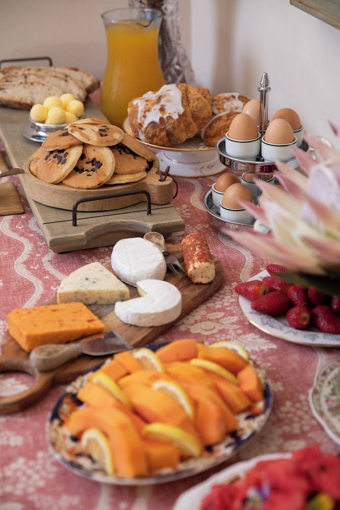 뷔페 아침 식사